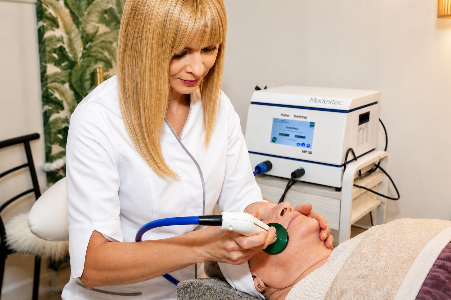 Tratamiento facial realizado por Isabel De La Serna